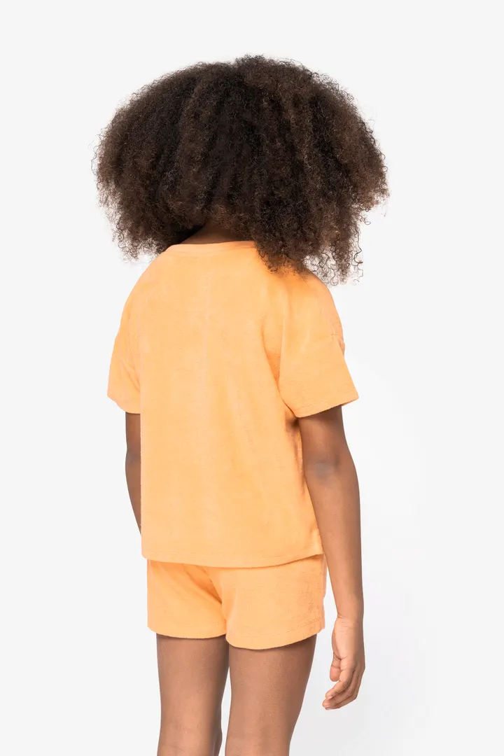 T-shirt écoresponsable en éponge fille 5