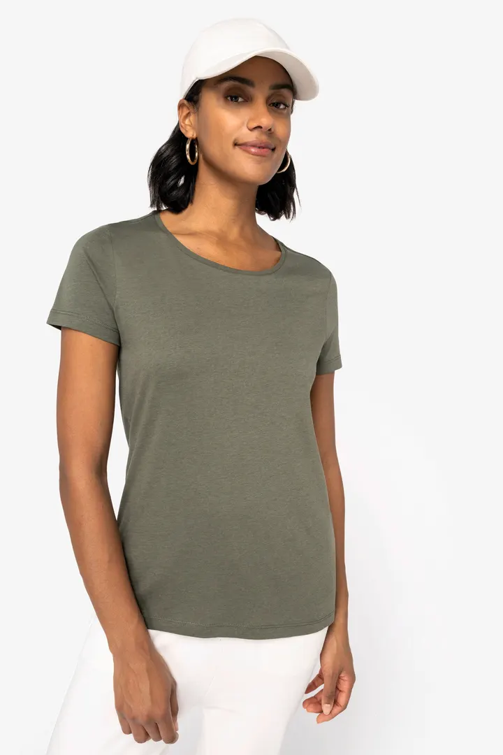 T-shirt écoresponsable en modal femme 2