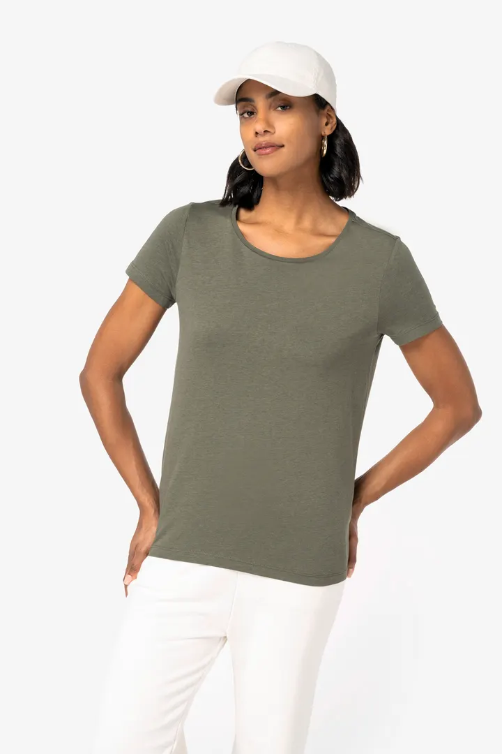 T-shirt écoresponsable en modal femme 3
