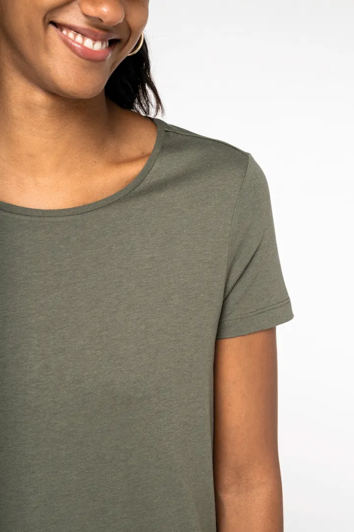 T-shirt écoresponsable en modal femme 5