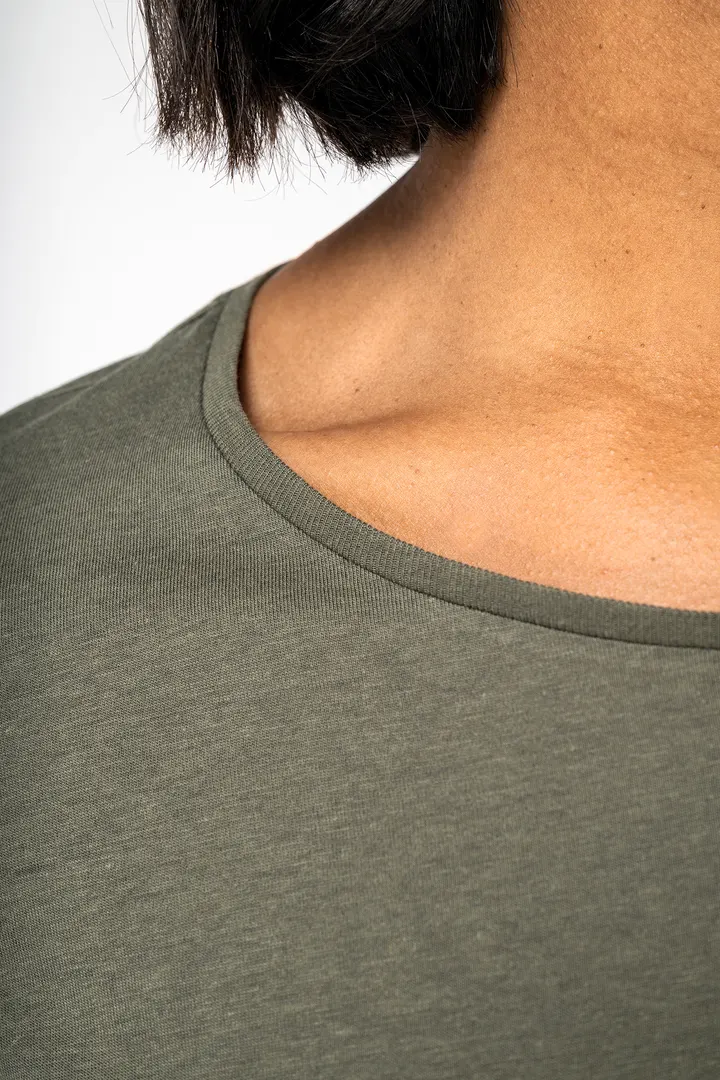 T-shirt écoresponsable en modal femme 6