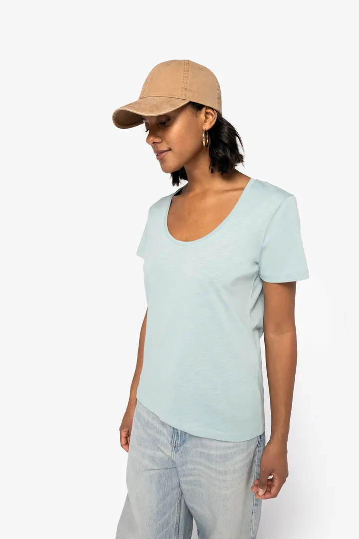 Umweltfreundliches Damen-Slub-T-Shirt 2