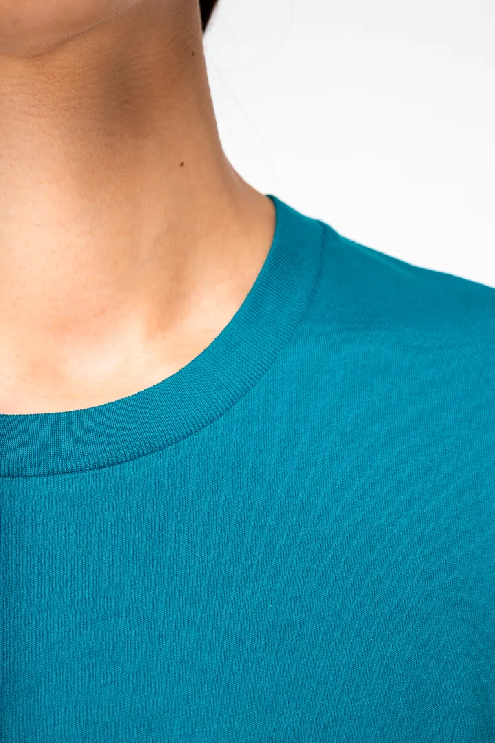 Umweltfreundliches Unisex T-Shirt mit hängenden Schultern 4