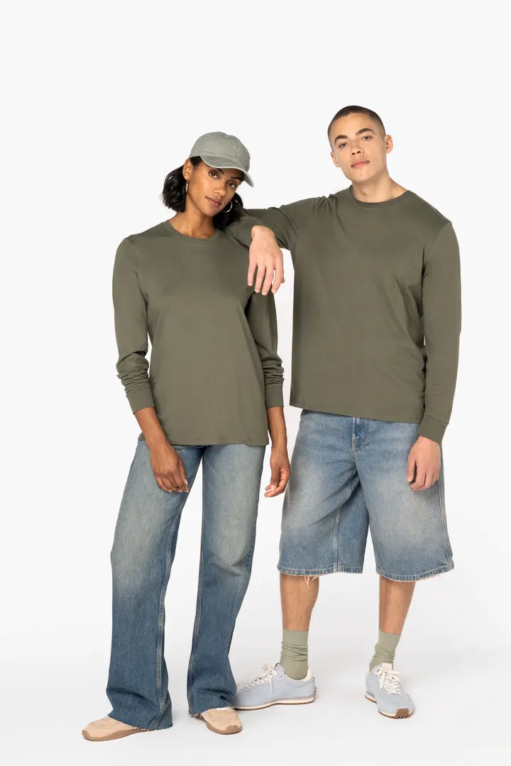 Umweltfreundliches Unisex T-Shirt mit langen Ärmeln 9