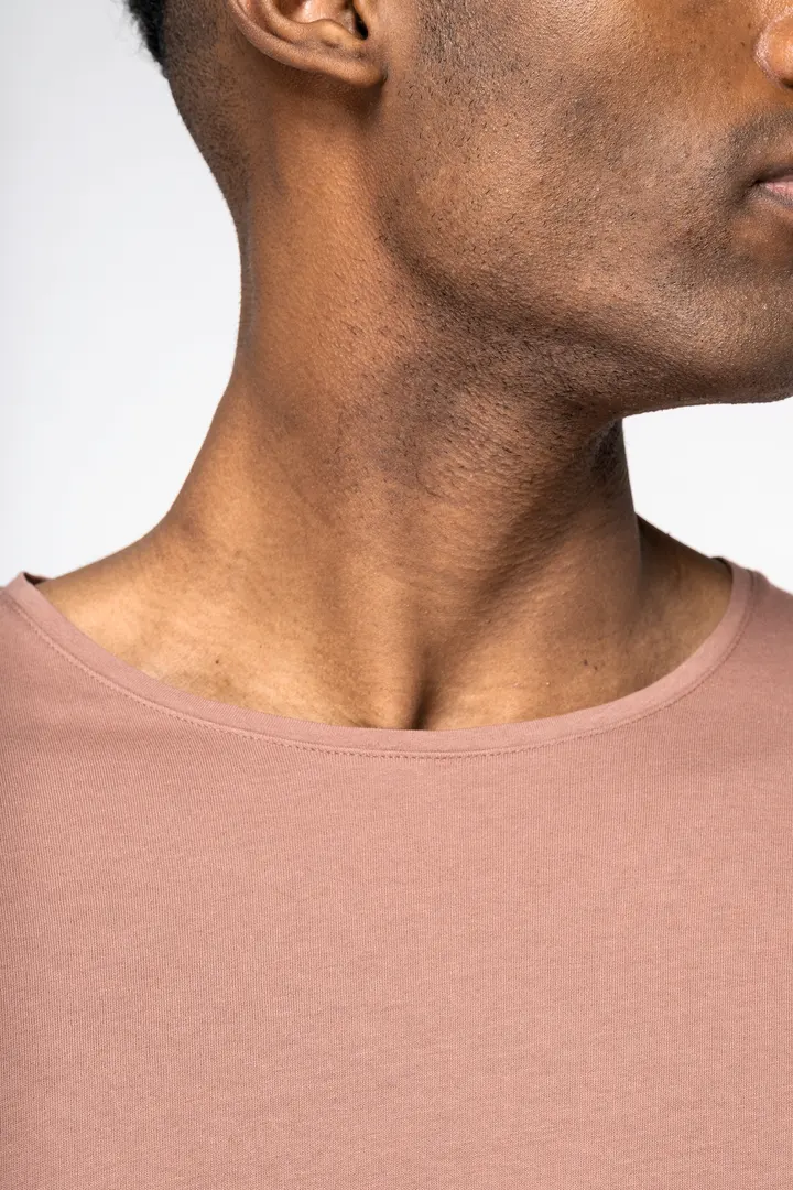 Umweltfreundliches ausgewaschenes Unisex T-Shirt mit langen Ärmeln 3
