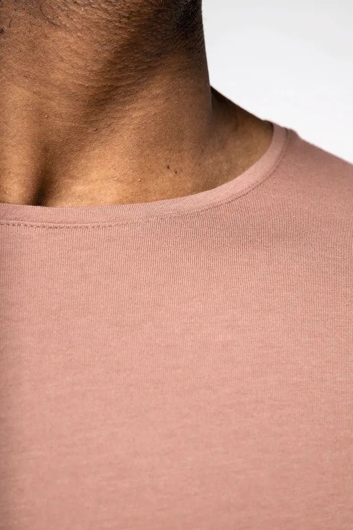 Umweltfreundliches ausgewaschenes Unisex T-Shirt mit langen Ärmeln 4