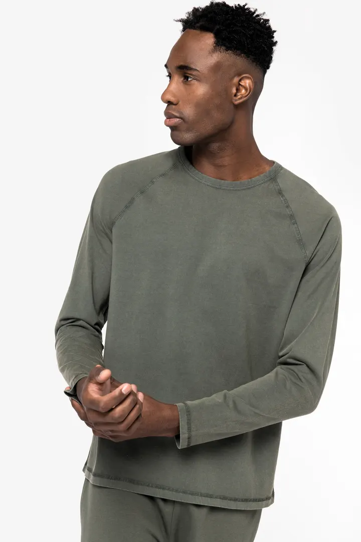 Umweltfreundliches Raglan-Langarmshirt für Herren 2