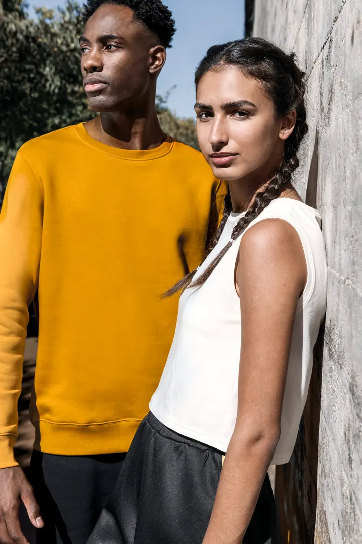 Umweltfreundliches Unisex-Sweatshirt mit Rundhalsausschnitt 19