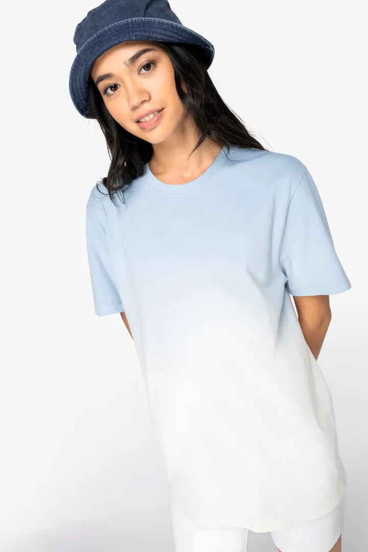 T-shirt écoresponsable Dip Dye unisexe 5