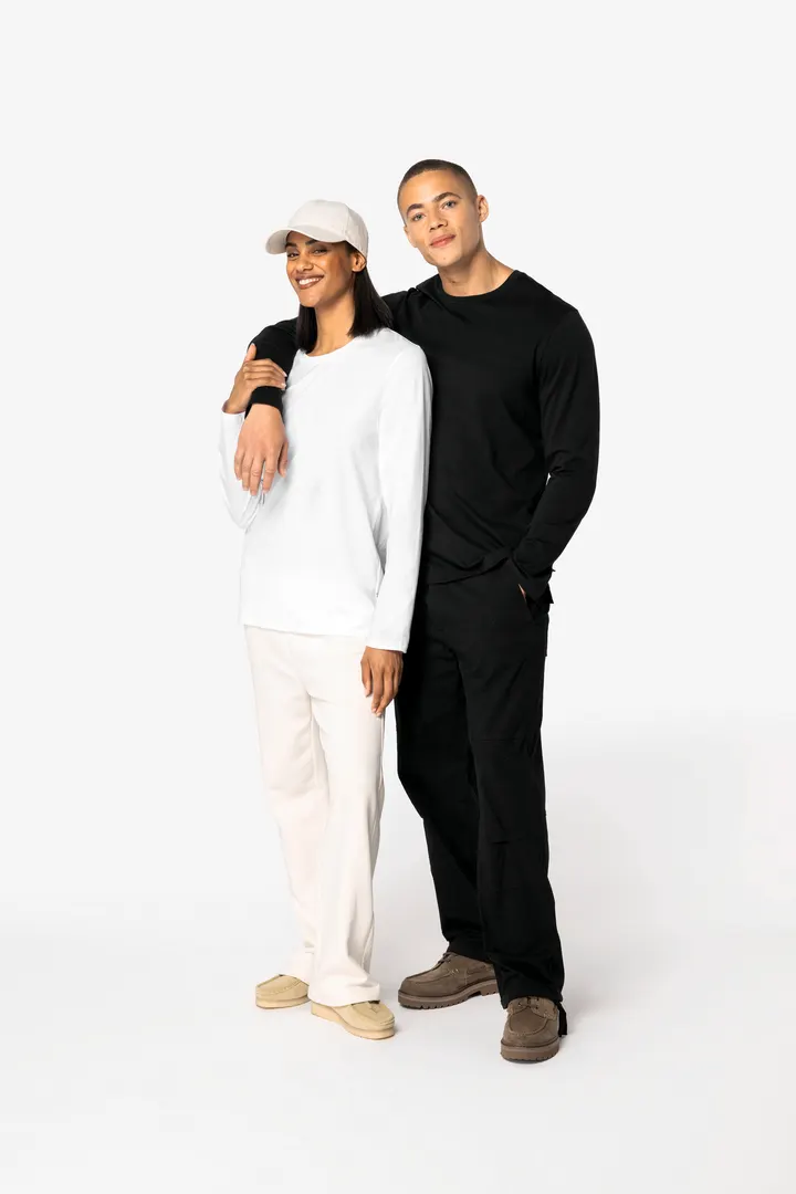 Umweltfreundliches Unisex-T-Shirt mit langen Ärmeln 7