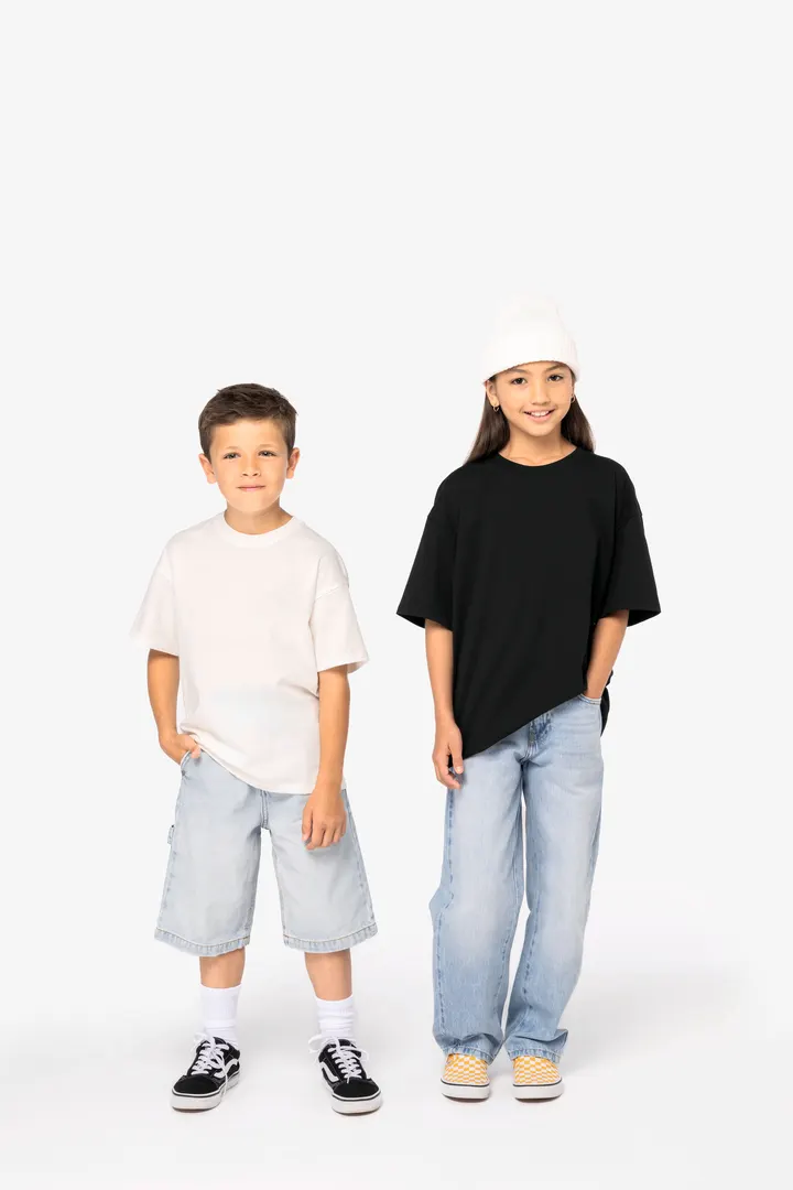 T-shirt écoresponsable oversize enfant 3