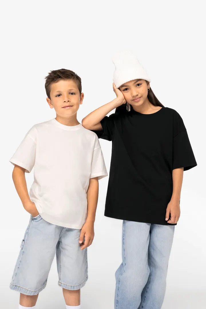 T-shirt écoresponsable oversize enfant 4