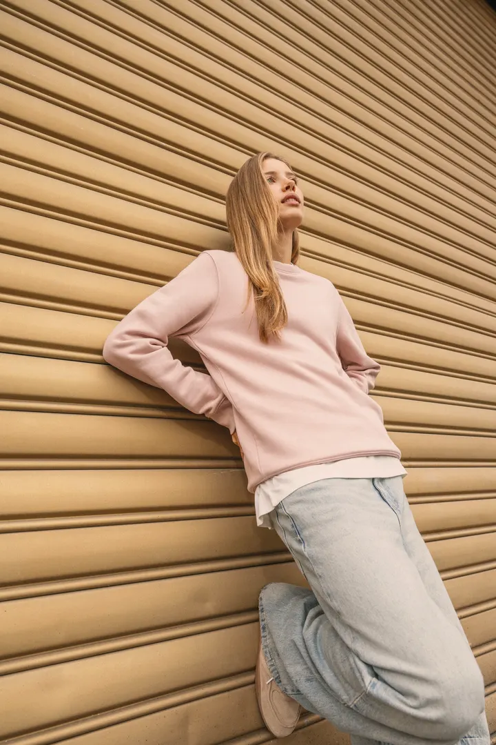 Umweltfreundliches Unisex-Sweatshirt mit Rundhalsausschnitt 11