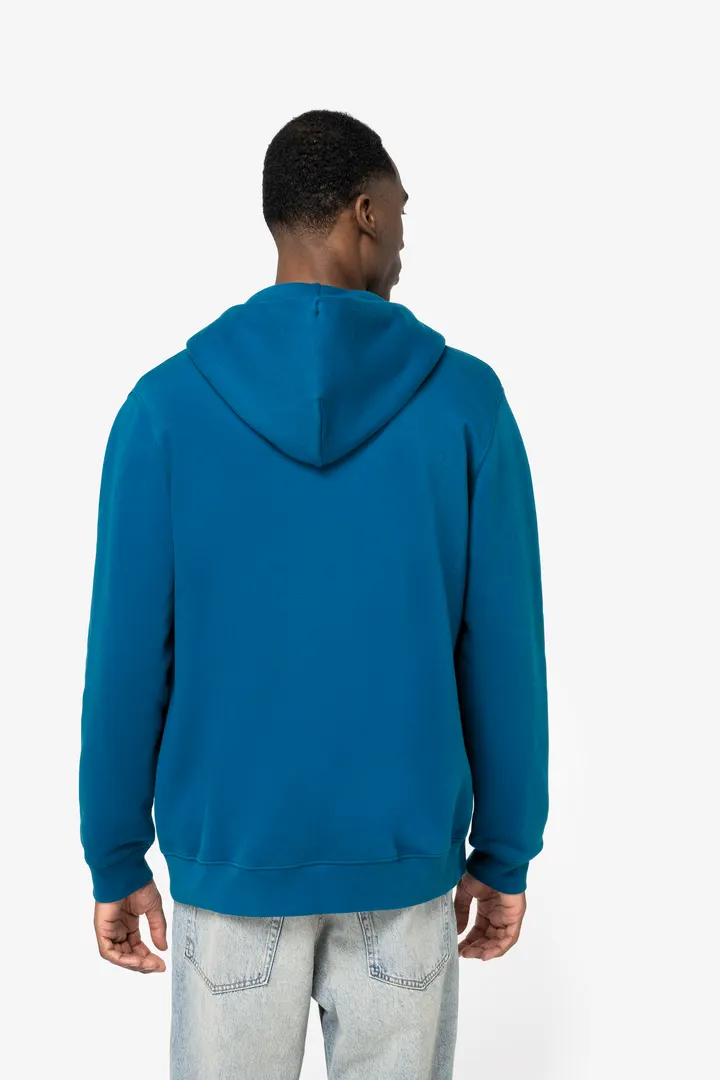 Umweltfreundliches Unisex Kapuzensweatshirt mit Reißverschluss 7
