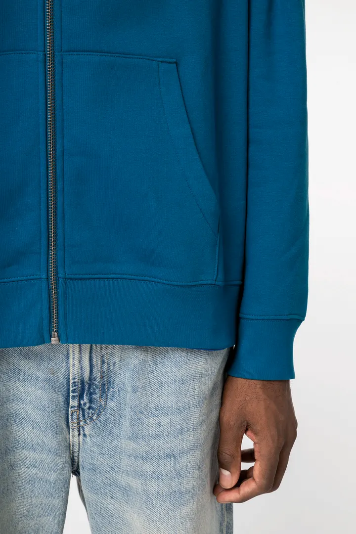 Umweltfreundliches Unisex Kapuzensweatshirt mit Reißverschluss 3