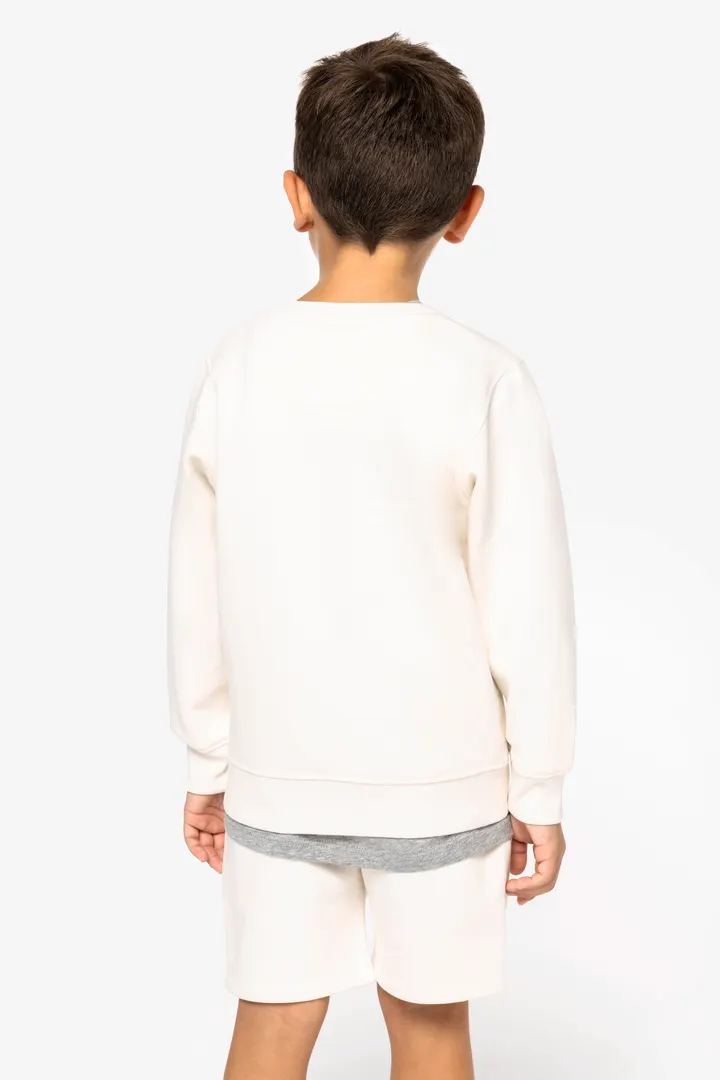 Umweltfreundliches Sweatshirt mit Rundhalsausschnitt für Kinder 2