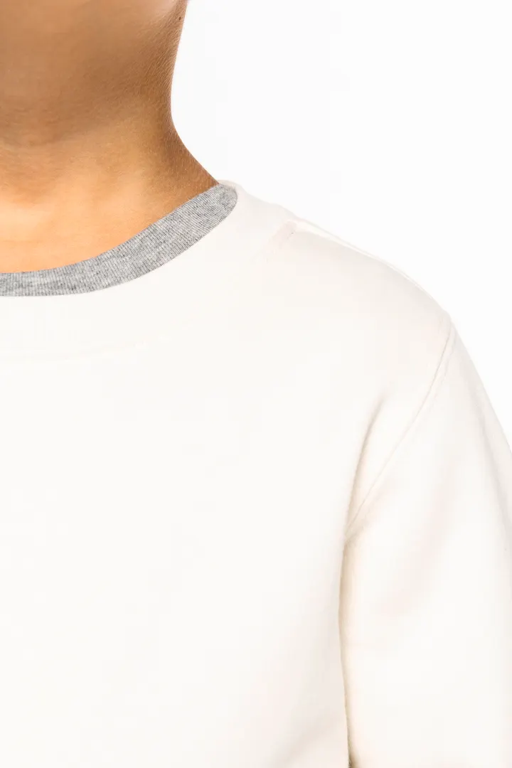 Umweltfreundliches Sweatshirt mit Rundhalsausschnitt für Kinder 4