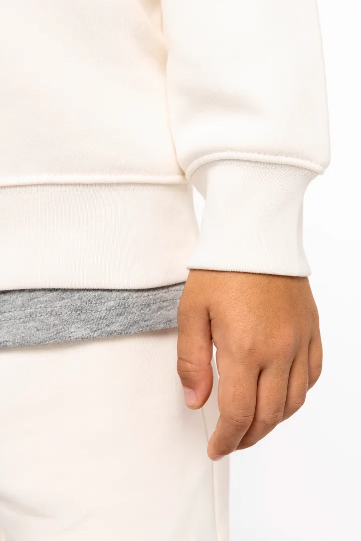 Umweltfreundliches Sweatshirt mit Rundhalsausschnitt für Kinder