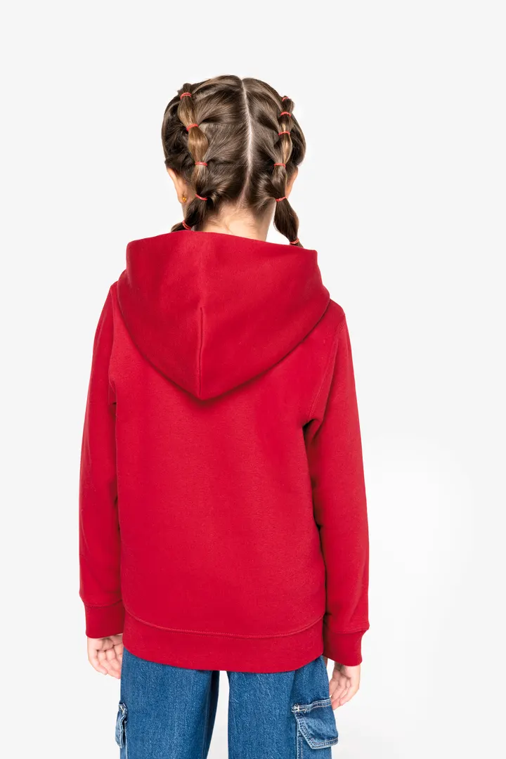 Sweat-shirt écoresponsable zippé à capuche enfant 4