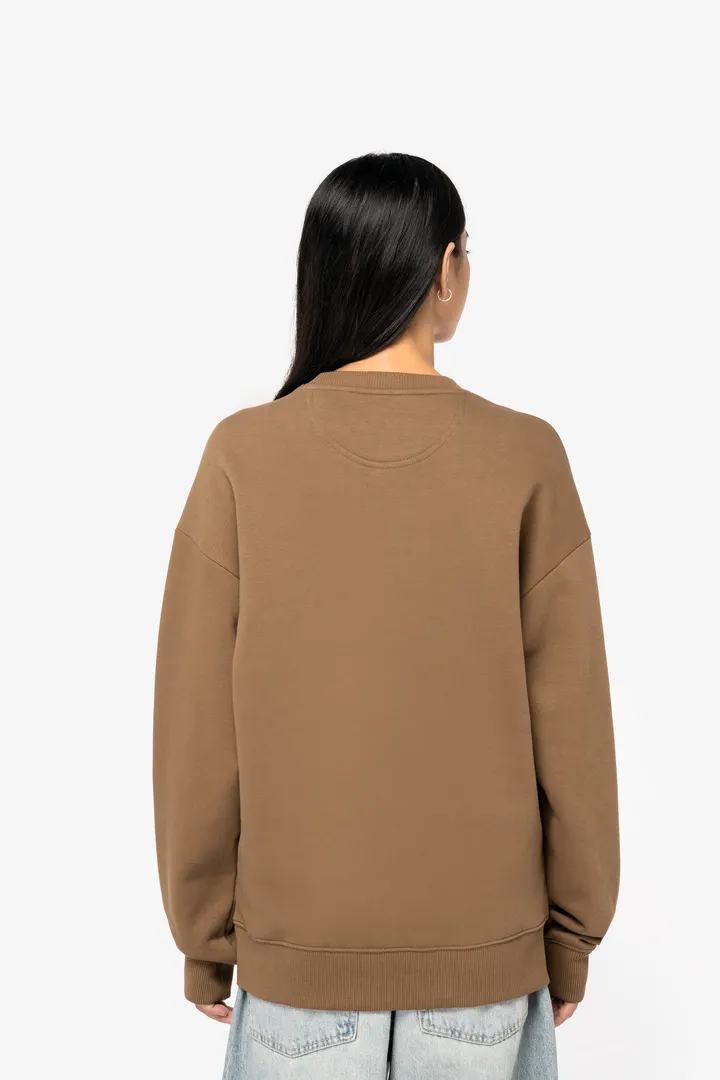 Umweltfreundliches Oversize Unisex-Sweatshirt mit Rundhalsausschnitt 6