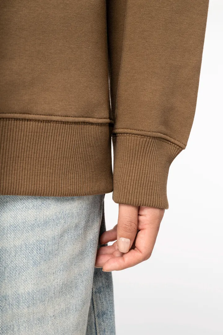 Umweltfreundliches Oversize Unisex-Sweatshirt mit Rundhalsausschnitt 4