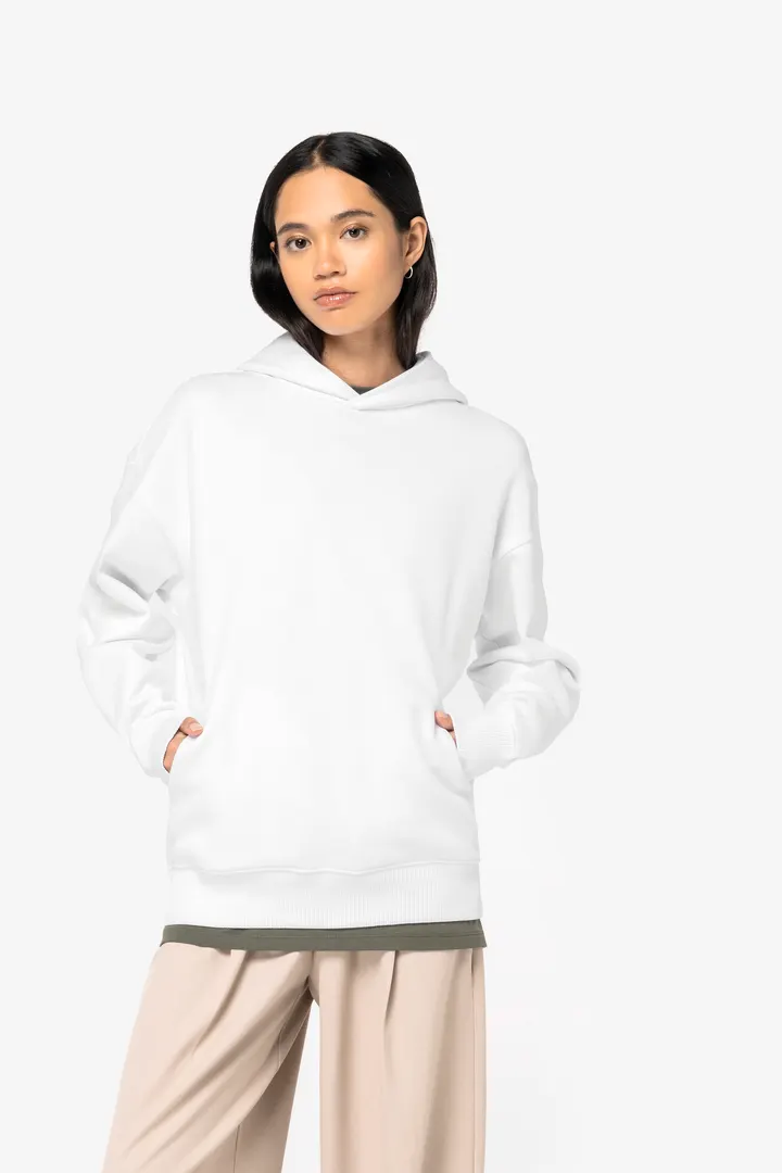 Umweltfreundliches Oversize Unisex-Kapuzensweatshirt 11