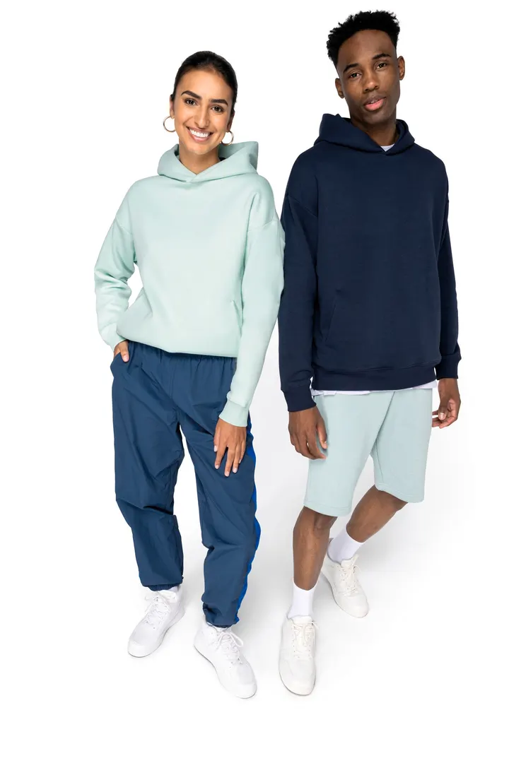 Umweltfreundliches Oversize Unisex-Kapuzensweatshirt 14