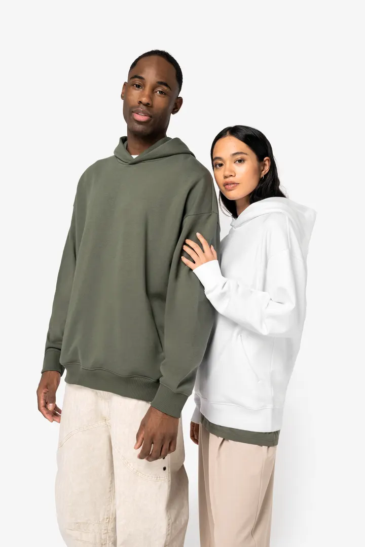 Umweltfreundliches Oversize Unisex-Kapuzensweatshirt 6