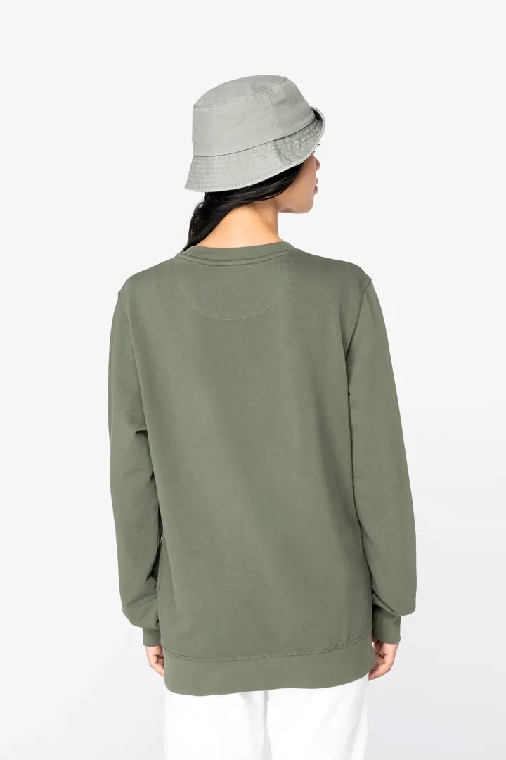 Sweat-shirt écoresponsable à col rond French Terry unisexe 5