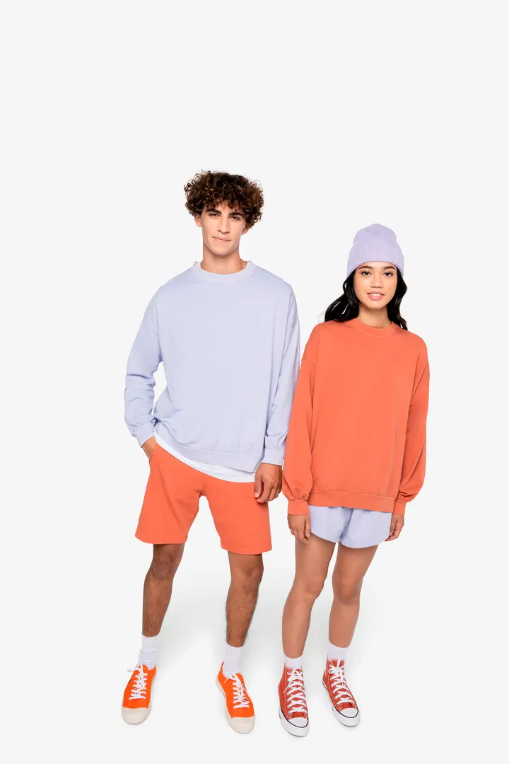 Sweat-shirt écoresponsable oversize French Terry unisexe 2