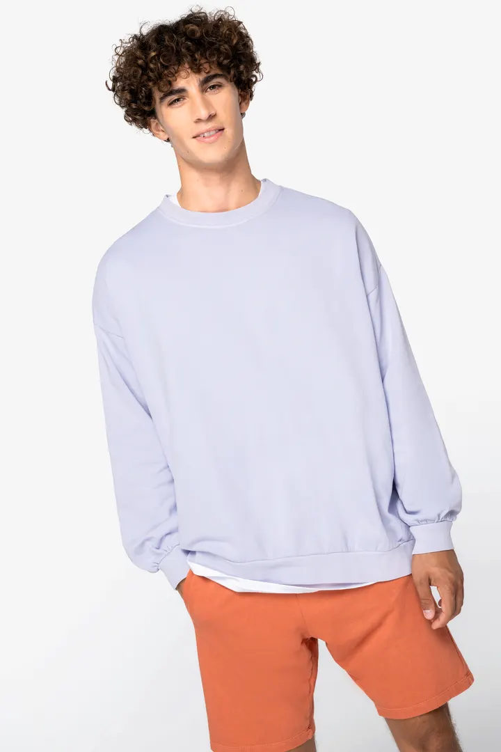 Sweat-shirt écoresponsable oversize French Terry unisexe 1