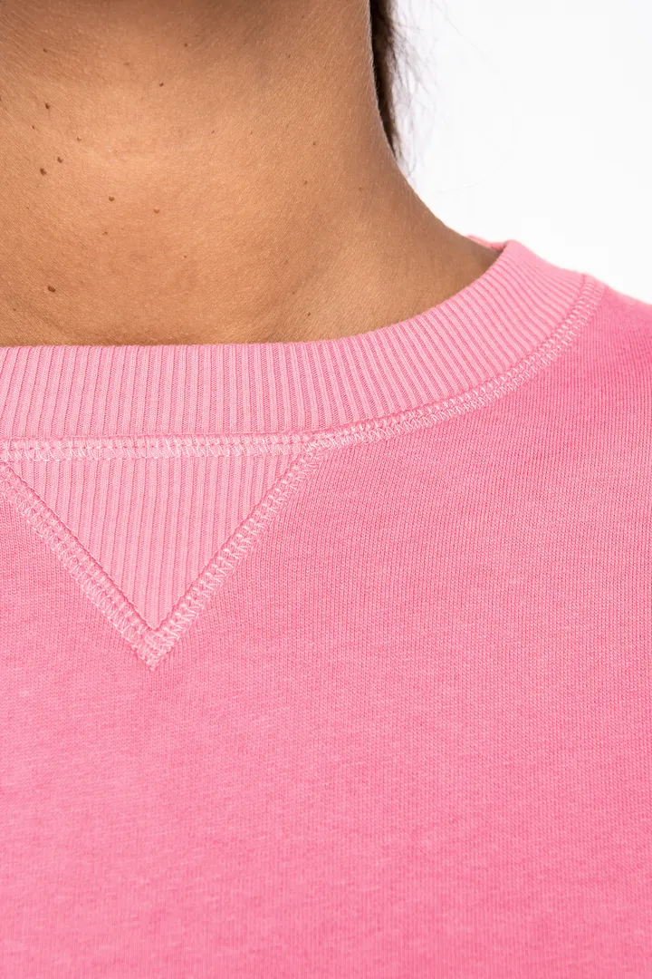 Umweltfreundliches Sweatshirt mit hängenden Schultern Damen 6