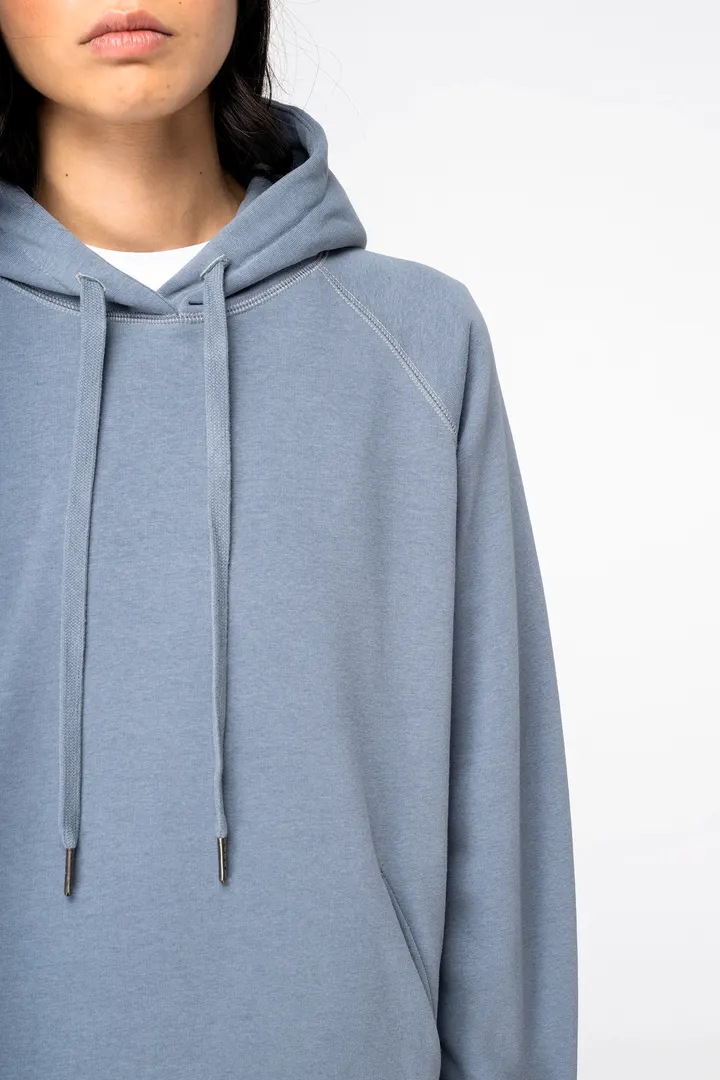 Sweat-shirt écoresponsable à capuche raglan femme 3