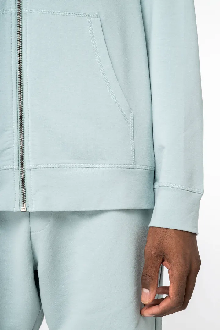 Herren-Kapuzensweatshirt mit Reissverschluss 5