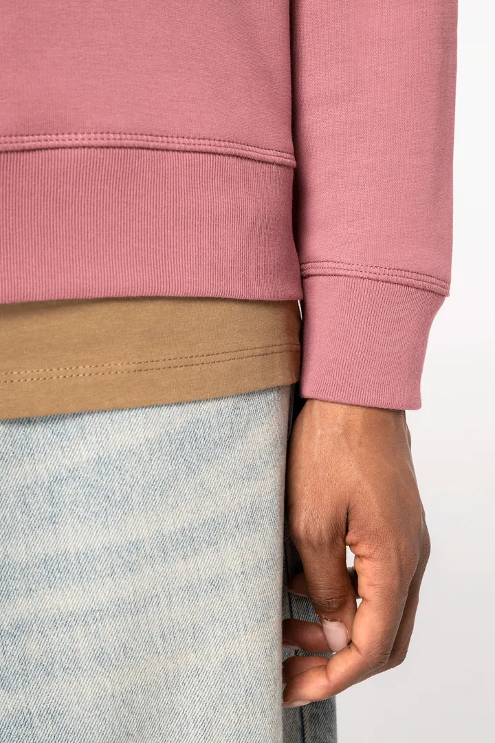 Sweat-shirt écoresponsable à col rond à épaules tombantes femme 7