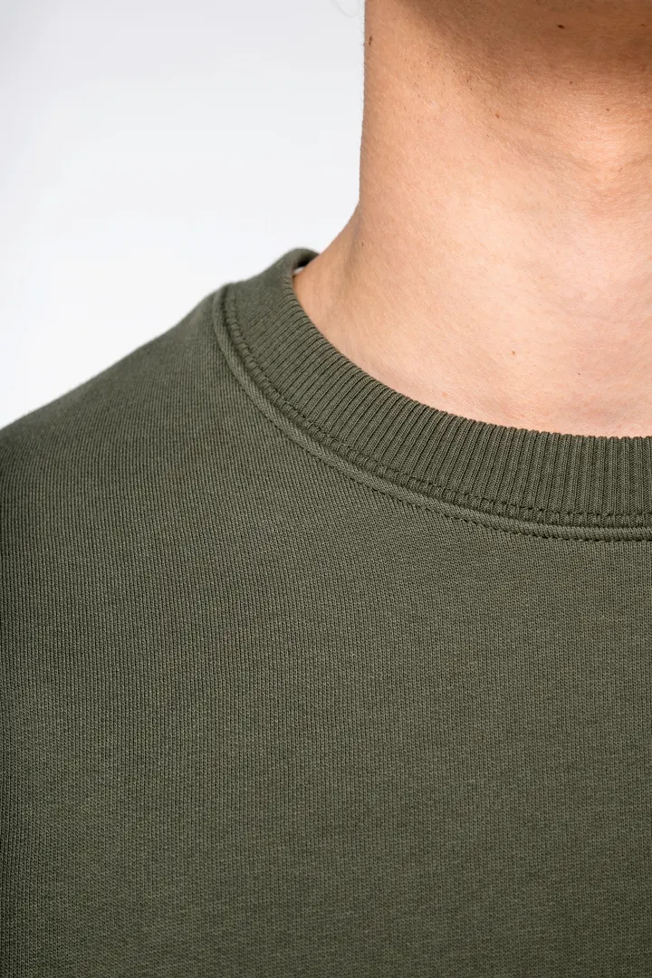 Umweltfreundliches Oversize Unisex-Sweatshirt mit Rundhalsausschnitt 7