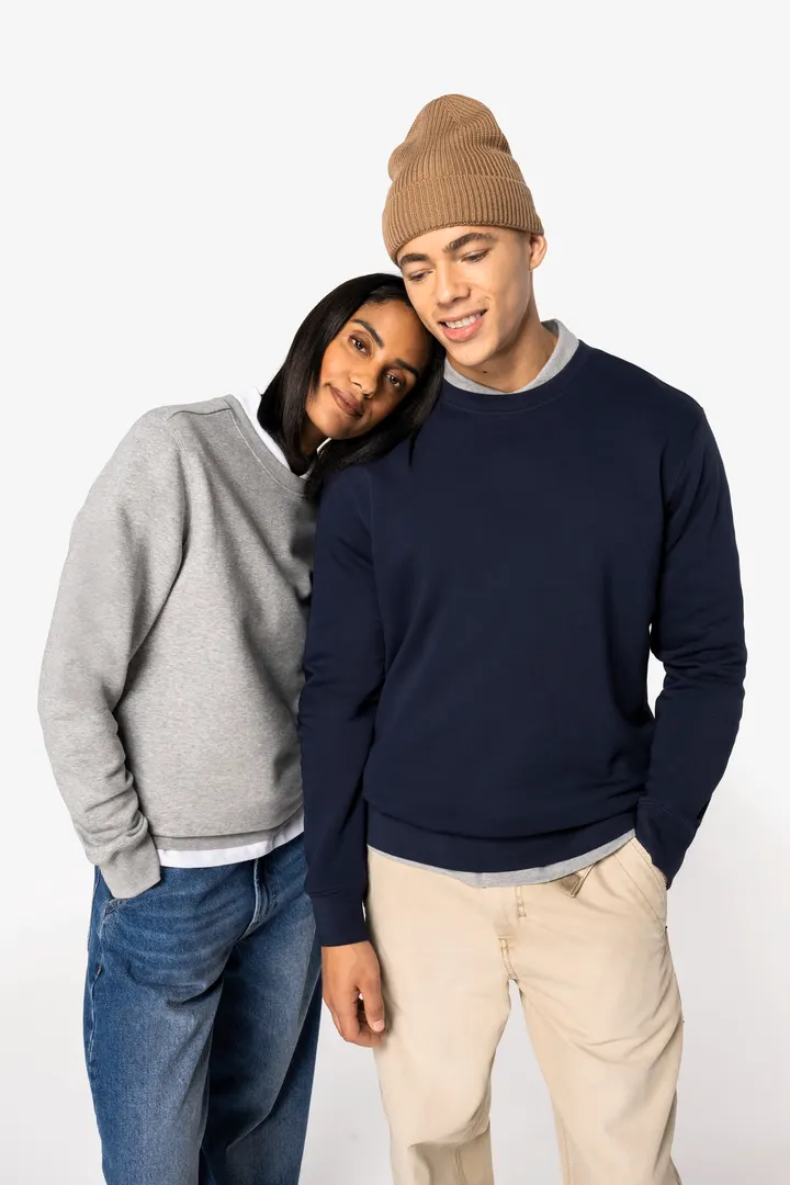 Umweltfreundliches Unisex-Sweatshirt mit Rundhalsausschnitt 7