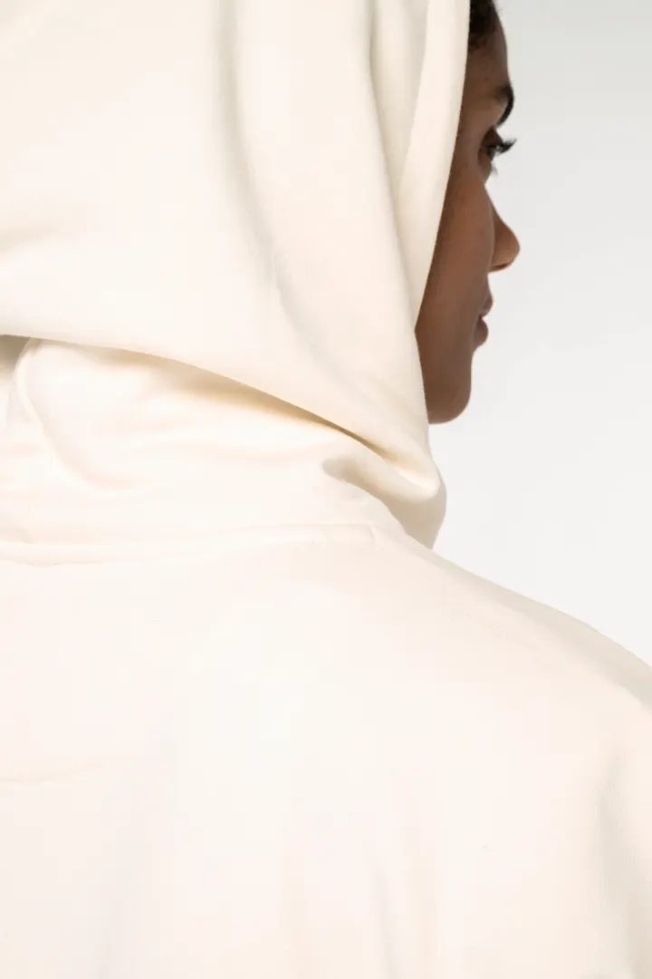 Sweat-shirt écoresponsable à capuche oversize sans manches French Terry femme 1