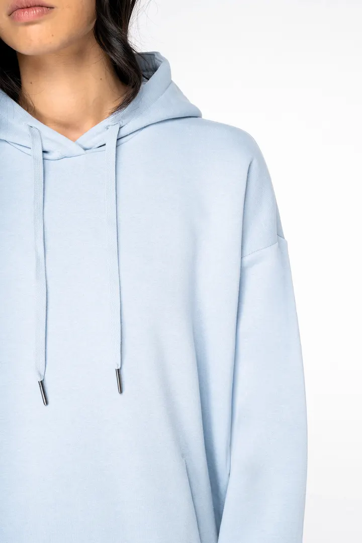 Robe sweat-shirt écoresponsable à capuche femme 4