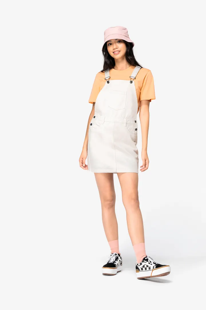 Umweltfreundliches Damen-Latzkleid