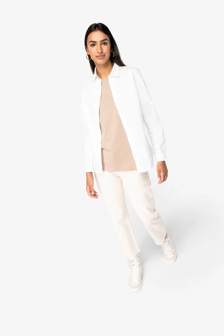 Chemise écoresponsable délavée femme 10