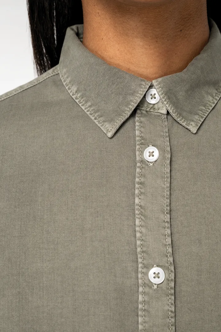 Chemise écoresponsable délavée femme 9