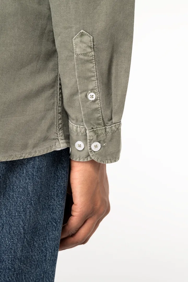 Chemise écoresponsable délavée femme 7