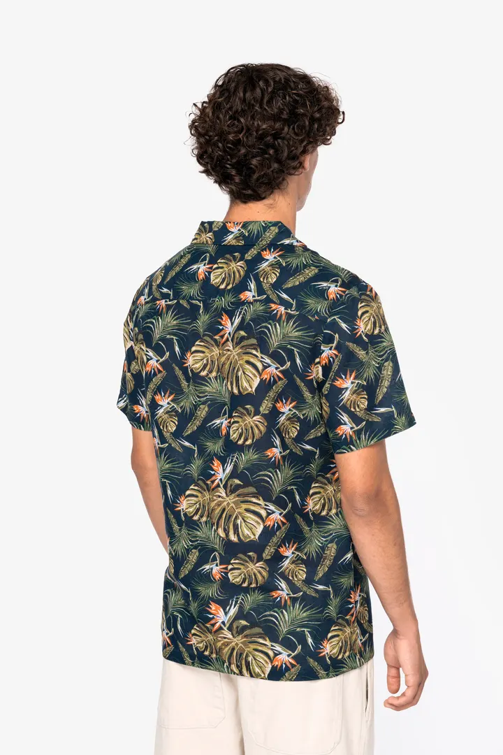 Herrenhemd mit Hawaii Motiven 5