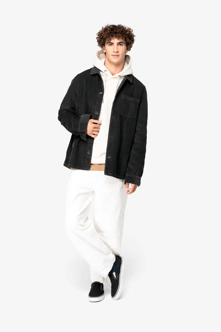 Veste écoresponsable en velours côtelé homme 1