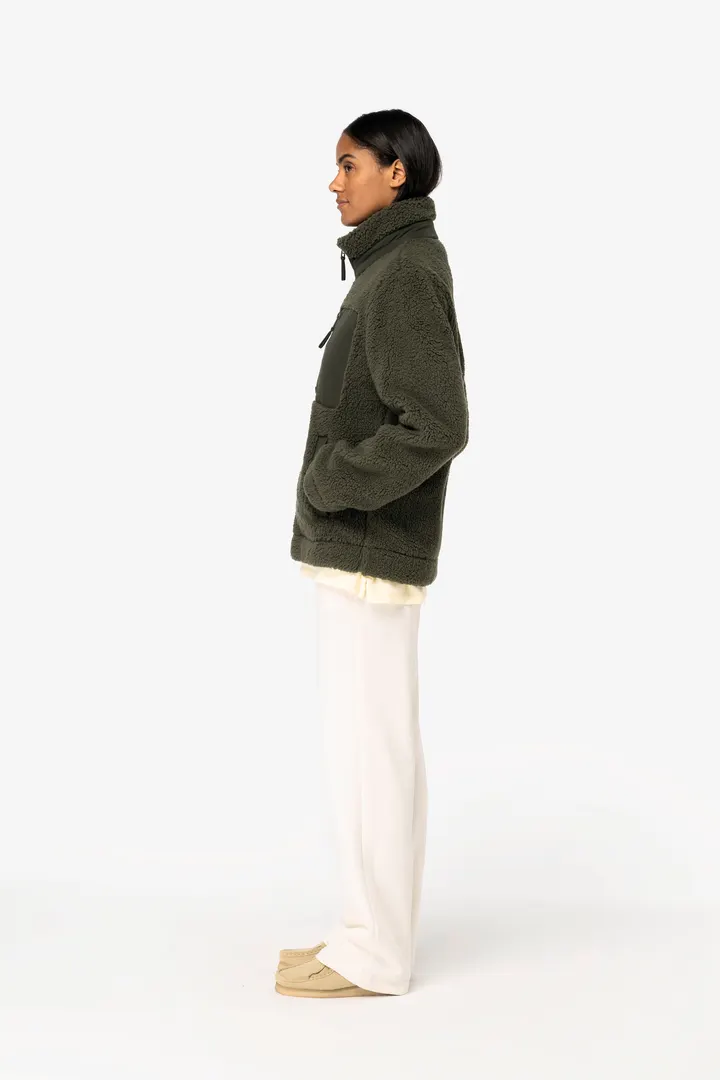 Veste écoresponsable en sherpa unisexe 5