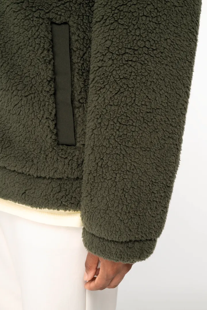 Veste écoresponsable en sherpa unisexe 10