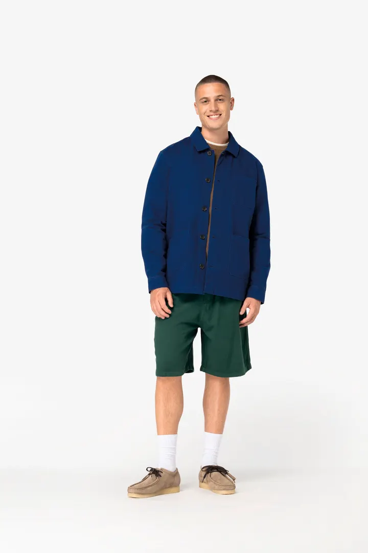 Gewaschene nachhaltige Unisex-Workerjacke 5