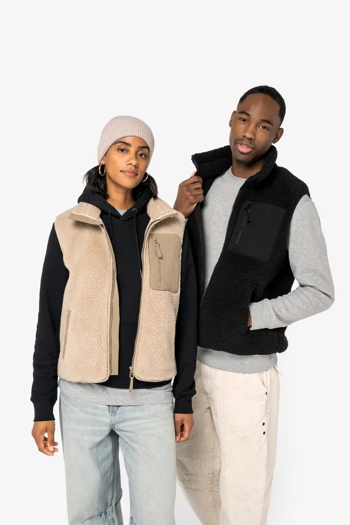 Umweltfreundlicher Unisex Sherpa-Bodywarmer 4