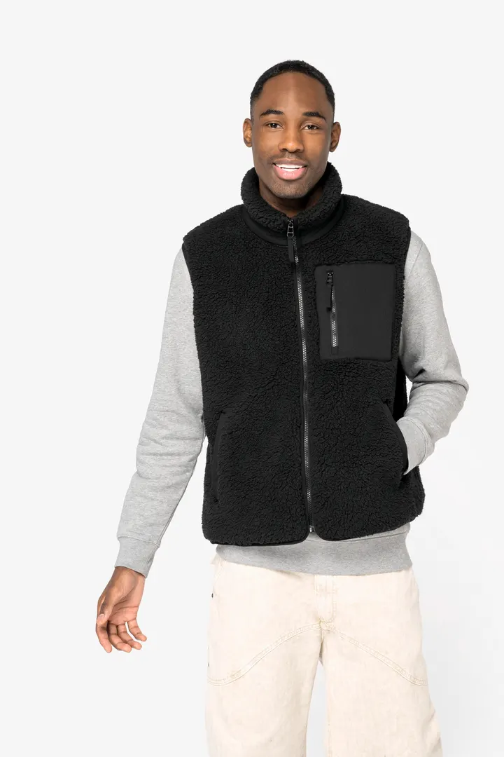 Umweltfreundlicher Unisex Sherpa-Bodywarmer 5